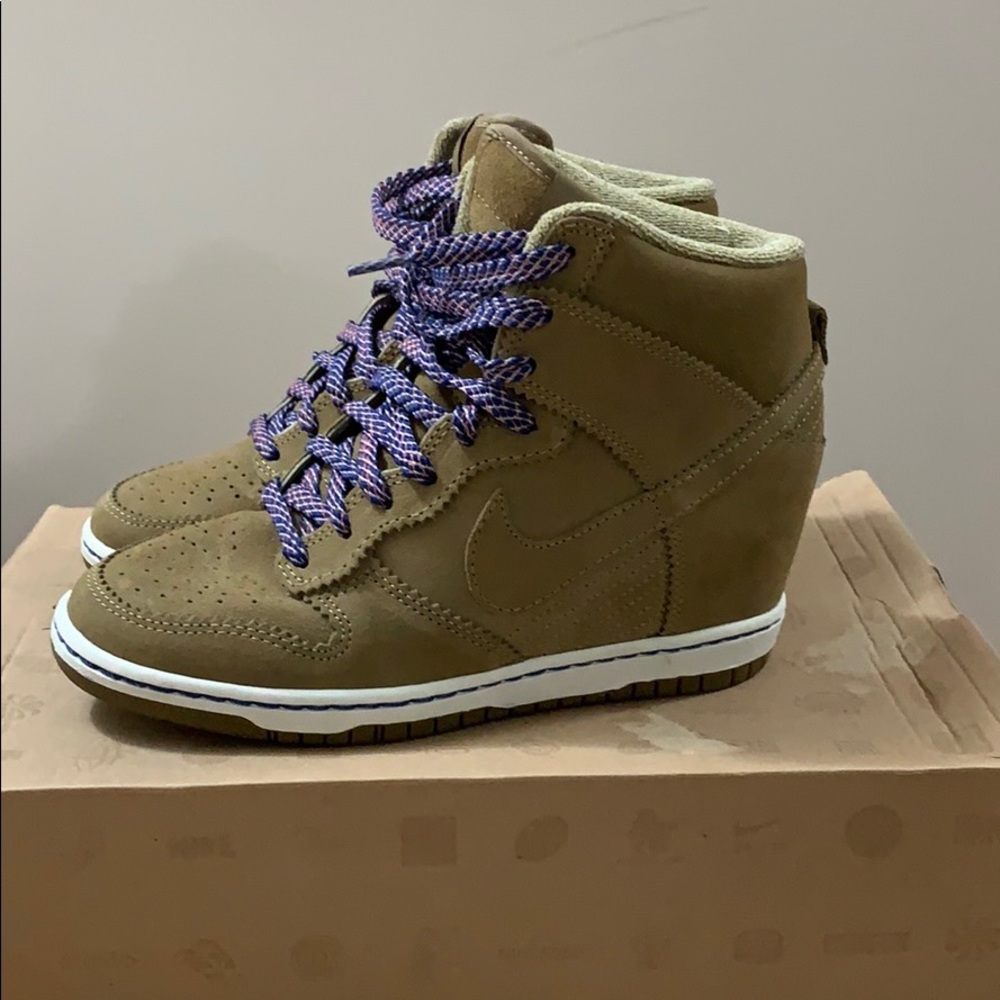 Nike dunk sky high wedge